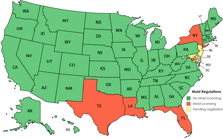 Mold Inspection License